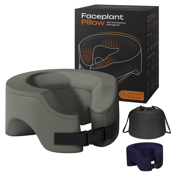 Almohada facial ZENCLOUD9 Faceplant, espuma viscoelástica ajustable