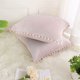 thumbnail image 2 of PiccoCasa Funda de Almohada de Terciopelo con Pompones para Sofá Cama 2PCS Rosa Pálido 20x20 Pulgadas, 2 of 7