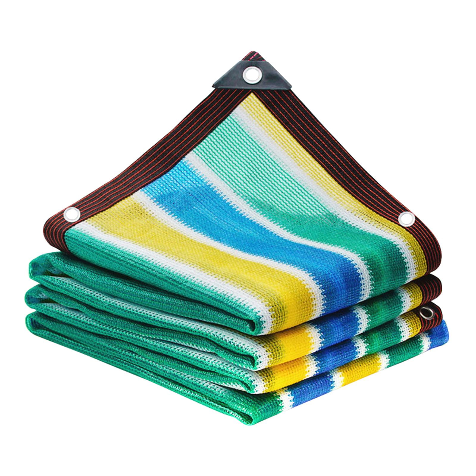 Magideal - Malla Bloqueadora Solar Multiusos, Impermeable, Para Sombra, A Prueba De Viento, Lona De Malla Para Patio, Invernadero, Plantación, Uso, Patio, Balcón 300cmx500cm