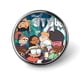 thumbnail image 1 of Stugo theme Round Button Badge Premium Metal Construction Ideal For High end Events 2 8 Cm, 1 of 6