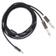 thumbnail image 4 of Cable 3,5 Mm 1/8 TRS A Doble 6,35 Mm 1/4 TS Cable Divisor Y 3 M, 4 of 5