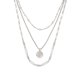 thumbnail image 1 of Collar Kendra Scott de latón plateado con rodio, 1 of 3