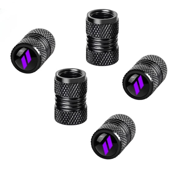 Tapas de Válvula para Neumático RUIHEDAHB – Pack de 5 en Púrpura