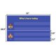 thumbnail image 5 of Tabla de Asistencia Portátil AUVCAS 82 cm x 48 cm para Aula, 5 of 7