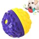 thumbnail image 1 of Squeaky Dog Ball Juguetes Para Masticadores Agresivos Goma Chew Ball Amarillo Púrpura, 1 of 7