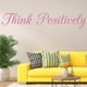 thumbnail image 2 of Decomural Think Positively Inspirational WS-44126, 2 of 2