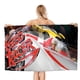 thumbnail image 1 of Meteoro Toalla de playa de secado rápido con diseño temático, regalo para mujeres y niñas, ideal para cumpleaños, fans, amantes de la música, uso en la playa o al aire libre, 78 × 160 cm, 1 of 6