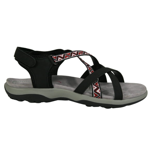 Sandalias Bajas Outdoor Mujer 6631 Negro