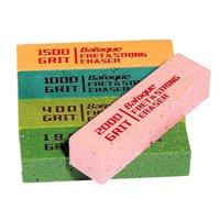 Magideal - 5 Piezas De Borradores De Trastes, Limpiador De Pulido De Trastes, Herramienta De Mantenimiento De Guitarra, Herramientas Luthier Para Guitarra Eléctr