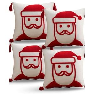 Genérico - Pack De 4 Fundas De Cojin Para Navidad A7