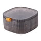 thumbnail image 3 of Caja De Almacenamiento De Joyas Apilable Con Tapa Transparente Para Aretes Tocador Encimera Marrón, 3 of 5
