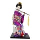 thumbnail image 3 of Figura Coleccionable De Muñeca Geisha Japonesa De 12 Pulgadas Para Decoración Del Hogar, Color Morado, 3 of 5