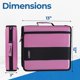 thumbnail image 2 of Carpeta Case it de 350 hojas 5 cm rosa claro, 2 of 5