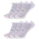 thumbnail image 1 of Medias New Balance Unisex Invisibles 6 Pares Blanco Grande, 1 of 6