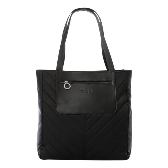 Cartera Tote Para Mujer Malawi Notebook 13  Negro Totto