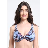 Samia - Bikini Anudado Copa C - D Estampado Azul 48