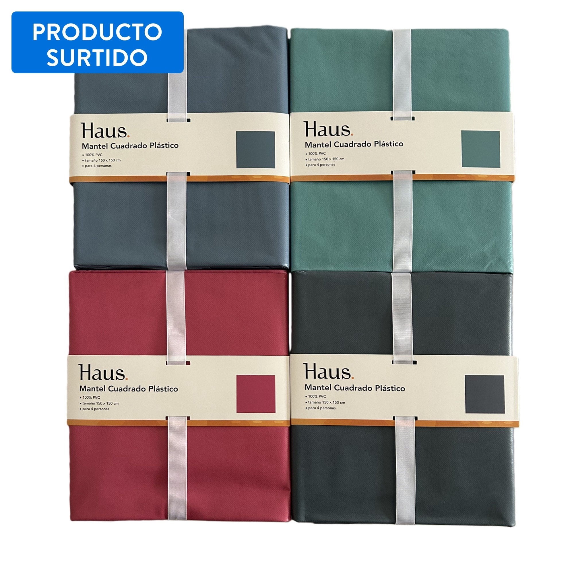Mantel 150cm 100% pvc, producto surtido 1 un