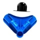 thumbnail image 3 of Conector Piscina Esquinero Unión Marco Metal Reemplazo Tapón Válvula Instalación Rápida Material PP Adecuado para Piscina Jardín Piscina Desmontable Azul, 3 of 5