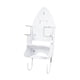 thumbnail image 5 of Soporte De Tablero De Planchar En Estante De La Estante De Hierro Para Almacenar El Baño Doméstico De Hierro Caliente Blanco, 5 of 5