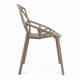 thumbnail image 4 of Silla Roxy Taupe 81,0X52,0X59,0 Cm, 4 of 7