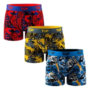 Bóxer Medio Algodón Dc Pack 3 C22 Top