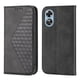 thumbnail image 1 of Funda Flip FOXDOCK para OPPO A17 4G , Estilo Billetera con Diseño Rombo, Correa de Mano y Soporte, Uso Diario, 1 of 6