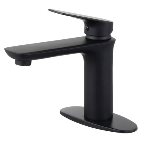 Grifo De Baño Kingston Brass Frankfurt Negro Mate
