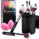 thumbnail image 1 of Juego de brochas de maquillaje BEAKEY 10+2 piezas con esponjas de maquillaje con funda, 1 of 8