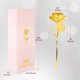 thumbnail image 5 of Rosa de Oro 24k MEDca con Caja de Regalo de Lujo - Rosa Metálica Dorada de 10 Pulgadas (25,4 cm), Rosa Eterna Preservada, Regalo para Mamá, Esposa, Novia, San Valentín, Día de la Madre, Pack de 40, 5 of 9