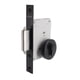 thumbnail image 1 of Cerradura de embutir de seguridad puerta corredera, cilindro ambos lados. Cerrojo doble enganche. (Negro mate). SKU: SDE290-BL.CL70, 1 of 2