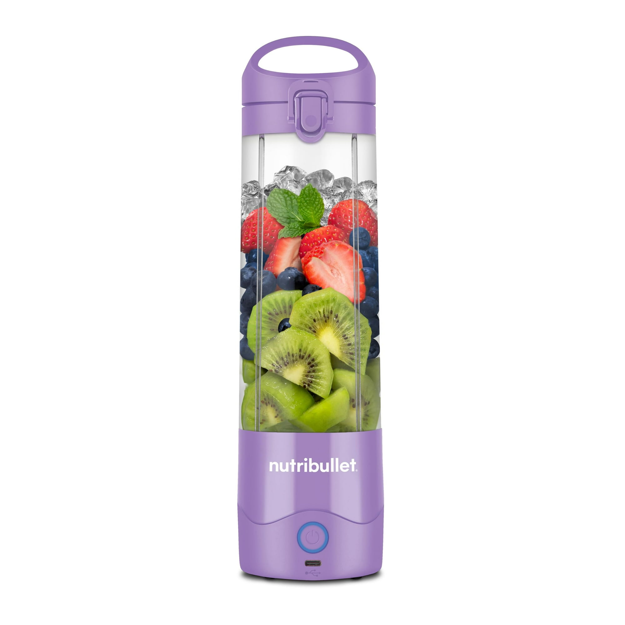 Licuadora Portátil Nutribullet Nbpb50100lp 600ml Usb-c Purple