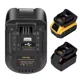 thumbnail image 4 of Adaptador Convertidor para Mil*wau*kee 18V para DE*walt 20V a para Ma*kita 18V Herramientas Eléctricas Bl1830 con Puerto de Carga USB, 4 of 7