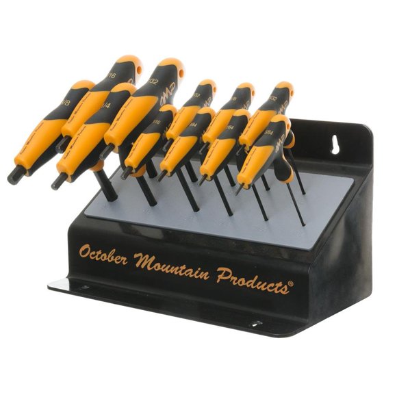 Llave hexagonal October Mountain Products 5/64‑3/8 pulg.