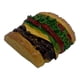 thumbnail image 2 of Magnetico hamburguesa Cheddar 5*5.5cm, 2 of 2