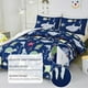thumbnail image 3 of RYNGHIPY Juego de Ropa de Cama Infantil para Cama de Una plaza Reversible con Estampado de Animales del Océano Edredón, 3 of 3