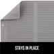 thumbnail image 5 of Alfombrilla de silicona para secar platos Gorilla Grip, 100% libre de BPA, color gris, 5 of 9
