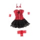 thumbnail image 3 of Traje Completo De Ropa De Muñeca Femenina Femenina A 1/6 Para 12 '' Figura De Acción Femenina Negro, 3 of 5