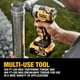 thumbnail image 3 of Llave de impacto inalámbrica DEWALT DCF911P2, 20 V MÁX. * 1/2 pulgada con yunque con forma de aro, 3 of 3