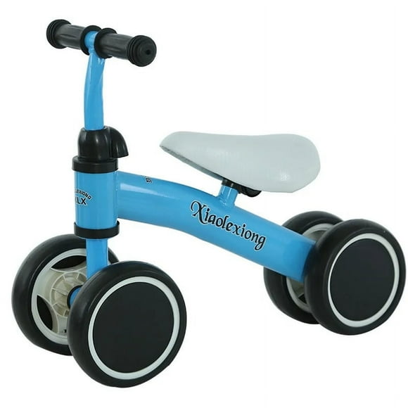 Mini Bicicleta de Equilibrio Andador para Niños Sin Pedal Azul
