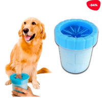 Genérico - Limpiador De Patas Para Mascota Silicona 9X11X7Cm