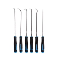 Ioensy - Juego De 6 Piezas De Ganzúas Y Ganchos Para Herramientas Manuales De Garaje Y Camiones, Juego De Herramientas De Ganzúas Con Agarres Cómodos