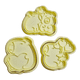 thumbnail image 1 of Cortadores de galletas Capibaras de amor - San Valentín (pack 3 un), 1 of 2