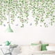 thumbnail image 4 of 2pcs, Leaves Flowers Wall Sticker, Background Wall Stickers Vivid Plants Butterfly Wall Stickers PVC Wallpaper Decoration 11.8''*35.4'', 4 of 4