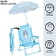 thumbnail image 3 of Silla plegable de playa para niños Idea Nuova Bluey con sombrilla, 3 of 7