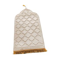 Magideal - Alfombra De Oración Irregular, Alfombra De Suelo, Alfombra De Adoración, Alfombras Portátiles, Manta Para El Hogar, Boda, Sala De Estar Para Hombres Y Blanco Lechoso