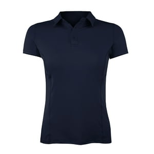 Andesland - Polera Dry Fit Con Cuello Manga Corta Lisa Mujer