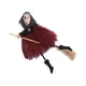 thumbnail image 4 of Colgante De Escoba De Bruja Para Decoración De Halloween, Para Pared, Oficina, Sala De Estar, Color Rojo, 4 of 5