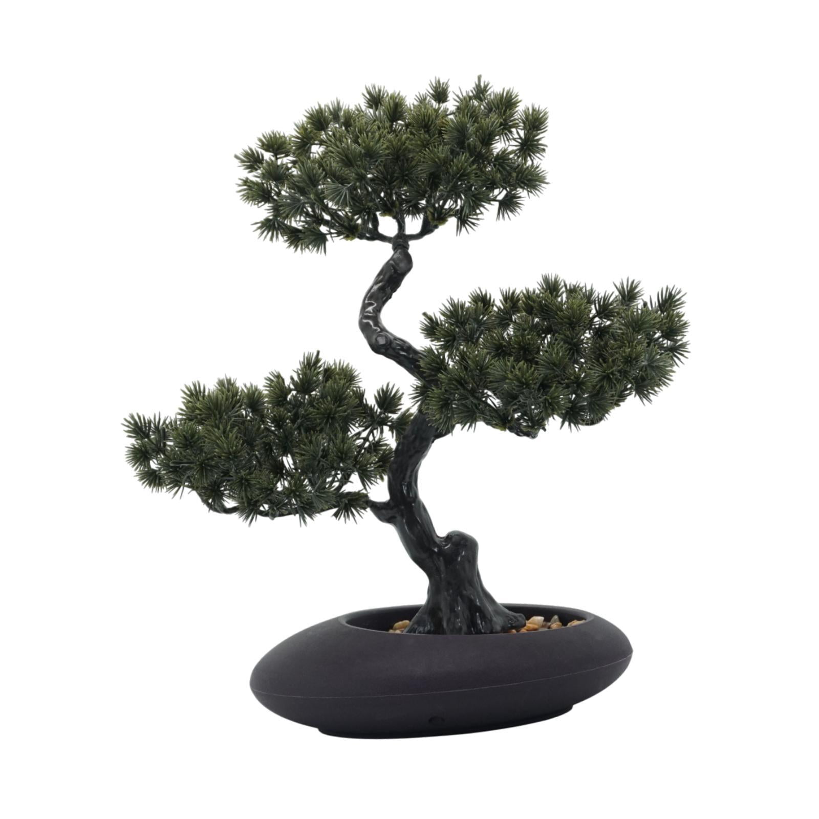 Bothyi - Pino Artificial De Bienvenida En Maceta, Realista, Para Cocina, Comedor, Ligero, Verde Oscuro