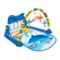 Pumucki - Gimnasio Musical Con Alfombra Y Piano Para Bebé