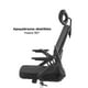 thumbnail image 3 of Silla de Escritorio Ergonómica Doha Relan Negro, 3 of 9